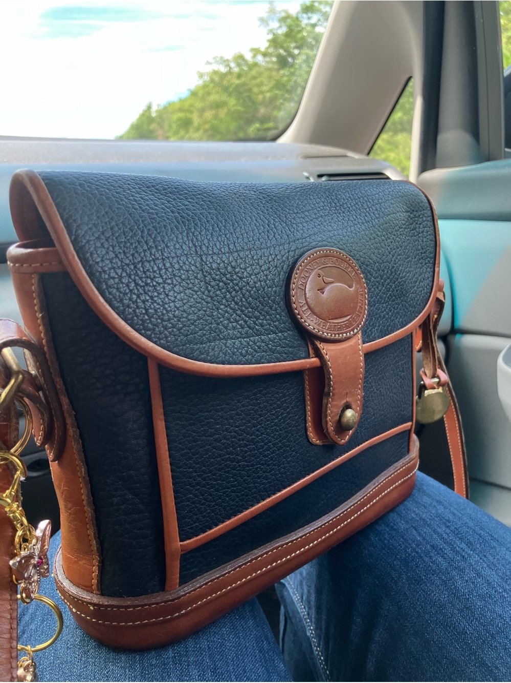 Vintage 80s (RARE) Dooney & Bourke Dover Crossbody